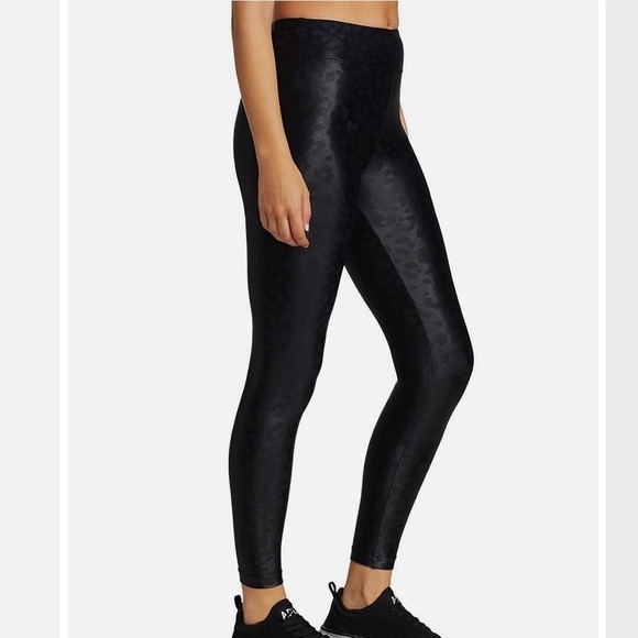 Koral Lustrous High Rise Leggings in Black Leopard BNWT​ - Picture 2 of 9